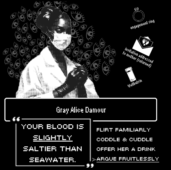 The Eyes of the Gyre Are Red Like Blood